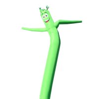 Lime Green Inflatable Tube Man | 18ft Air Powered Dancer Puppet