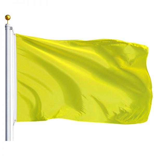 Lime Yellow 3×5 Double Sided Flag