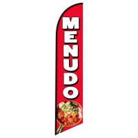 Menudo Feather Flag (Red)