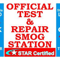 Official Test & Repair STAR Certified Smog Station Vinyl Banner