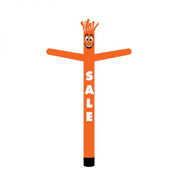 orange sale inflatable tube man feather flag nation outdoor advertising