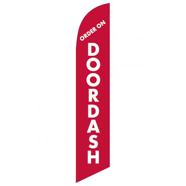 order-on-Doordash-Feather-Flag-FFN-99954