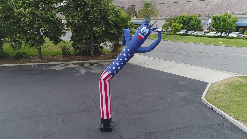Live image - Patriotic Inflatable Tube Man