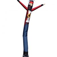 Pirate Inflatable Tube Man |  18ft air powered wind dancer