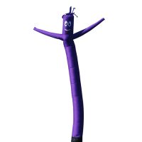 Purple Inflatable Tube Man | 18ft Air Powered Dancer for Outdoors