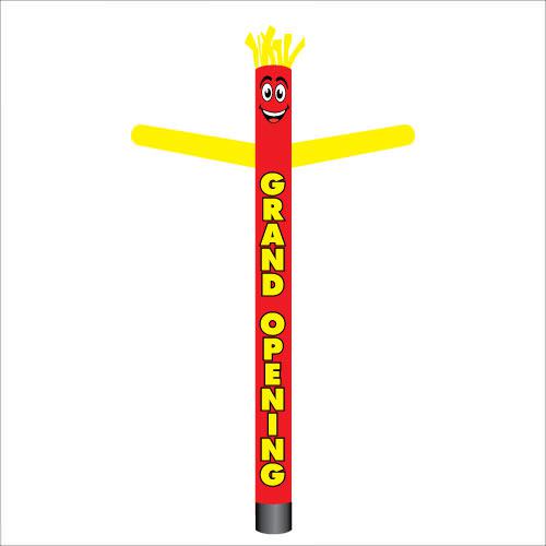 red grand opening inflatable tube man