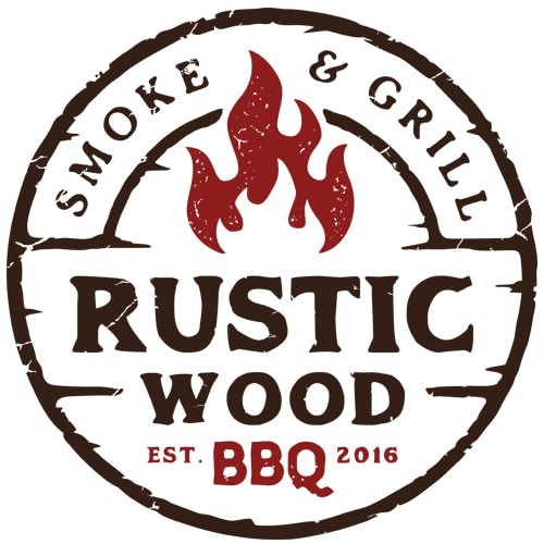 rustic wood logo