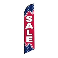 Sale (Patriotic Stars) Feather Flag