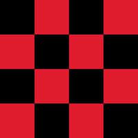 Black and Red Checkers 3x5 Flag