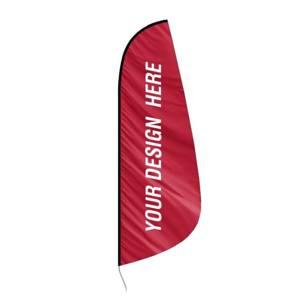 sports feather banner swooper flag custom