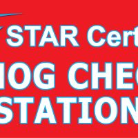 Star Certified Smog Check Station Vinyl Banner (Red) – Auto Repair Sign