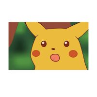 Surprised Pikachu Pokemon Meme 3×5 Flag