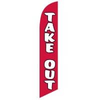 Take Out Flag Kit with Ground Stake