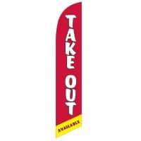 Take Out Available Flag Kit with Ground Stake