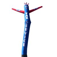 Tax Service E-file Inflatable Tube Man | 18ft Air Powered Dancer for Outdoors