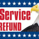 Tax Service Fast Refund Sign Banner 4X8