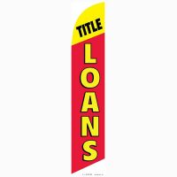 Title Loans banner flag