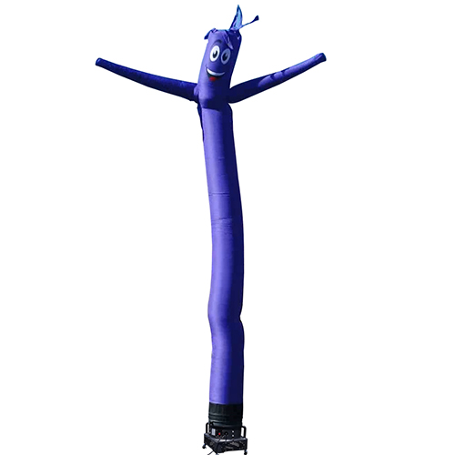 violet inflatable tube man