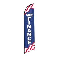 We Finance (Patriotic) Feather Flag