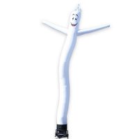 White Inflatable Tube Man | 18ft Air Powered Dancer Puppet