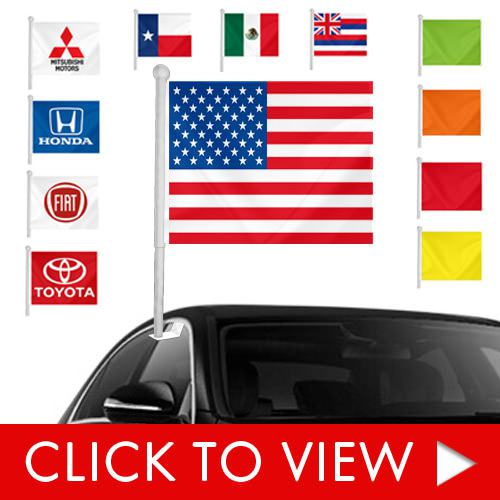 Stock window clip-on flags main category page image.